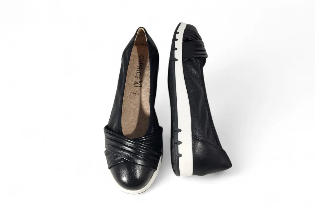 Ballerina Caprice nera - art. 22118 Caprice