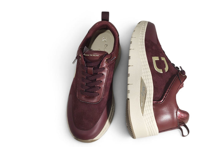 Sneakers Donna Serena bordeaux - art. 146137