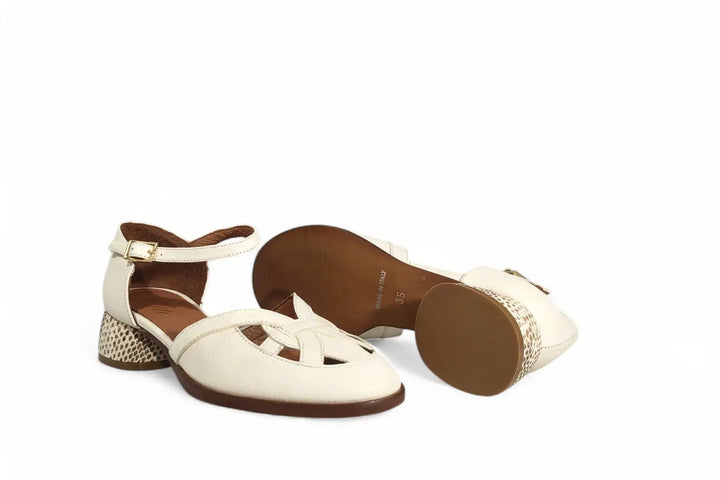 Decollete Dutto vaniglia - art. 26025 Dutto