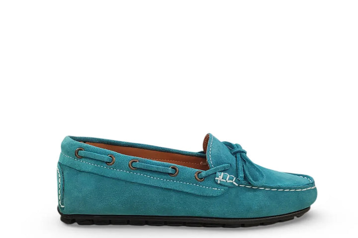 Mocassino Dutto celeste/ottanio - art. 6070 Dutto