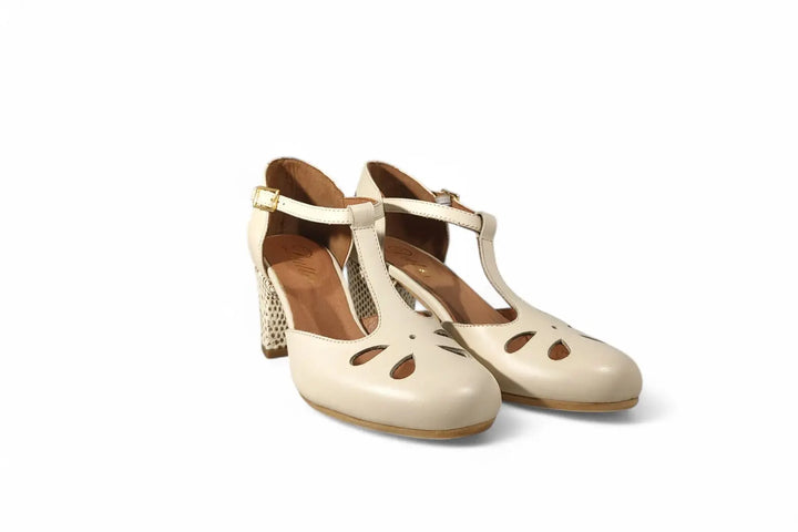 Decollete Dutto vaniglia art. 6603 Dutto