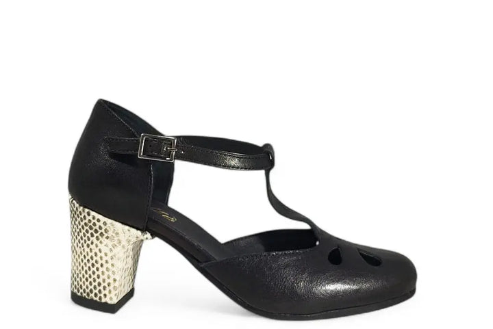 Decollete Dutto nero art. 6603 Dutto