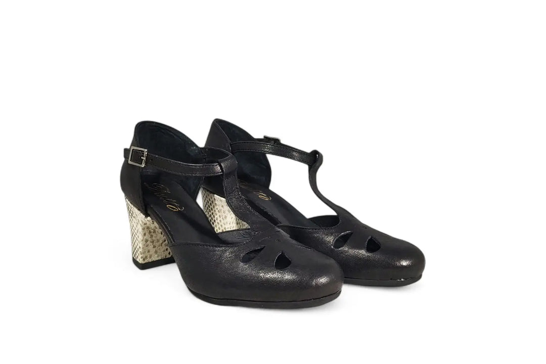 Decollete Dutto nero art. 6603 Dutto