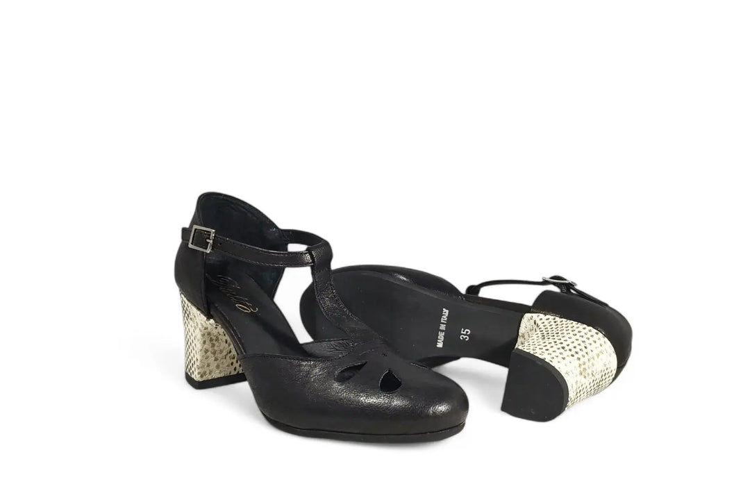 Decollete Dutto nero art. 6603 Dutto