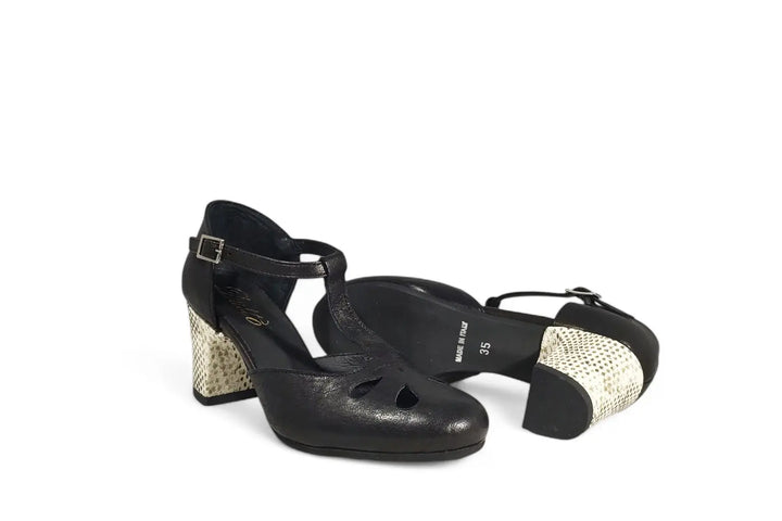 Decollete Dutto nero art. 6603 Dutto