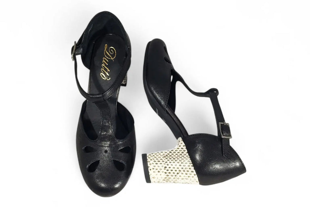 Decollete Dutto nero art. 6603 Dutto