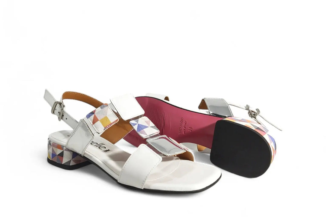 Sandalo Legazzelle bianco - art. 304 Legazzelle