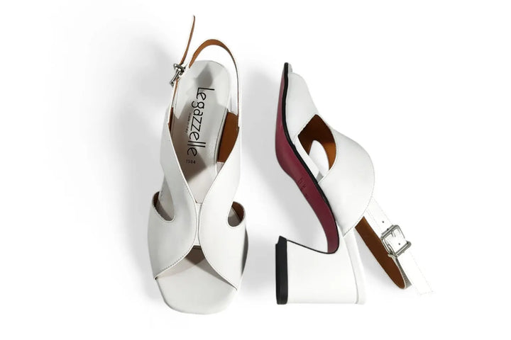 Sandalo Legazzelle bianco - art. 640 Legazzelle