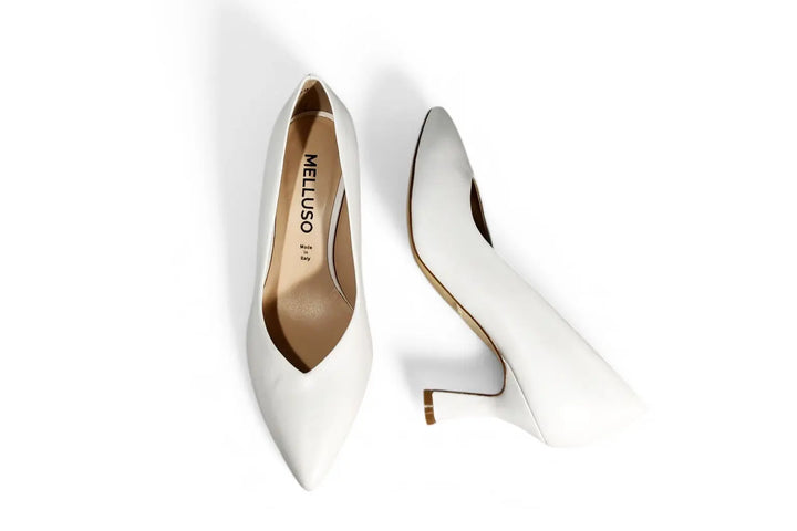 Decollete Melluso bianco - art. D170 Melluso