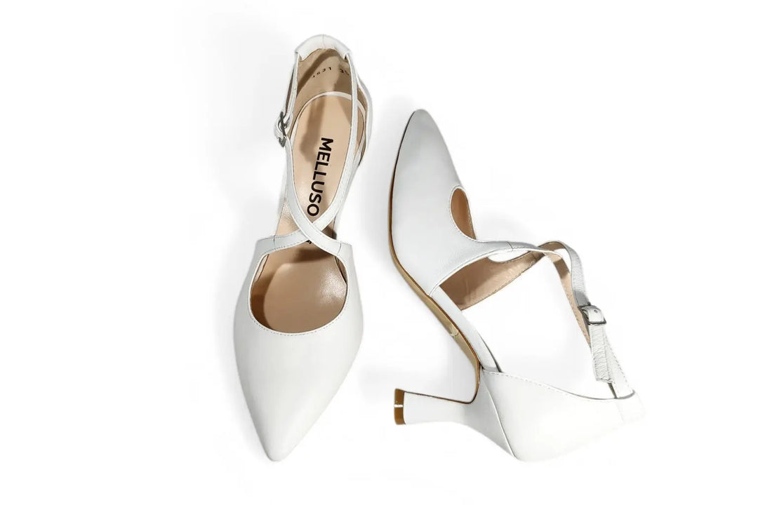 Decollete Melluso bianco - art. E1631 Melluso
