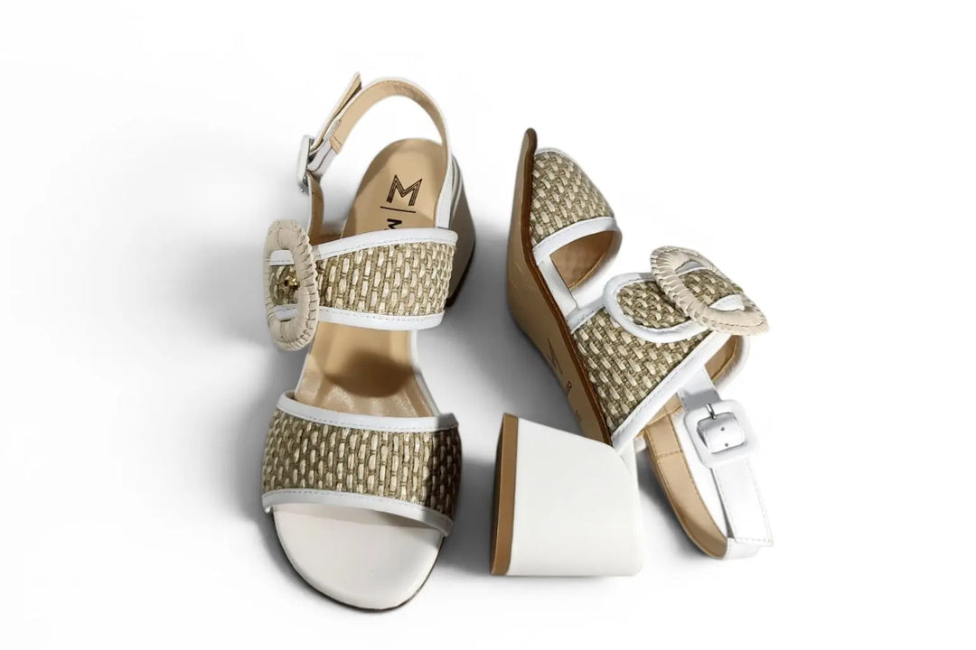 Sandalo Melluso crema - art. K35577 Melluso