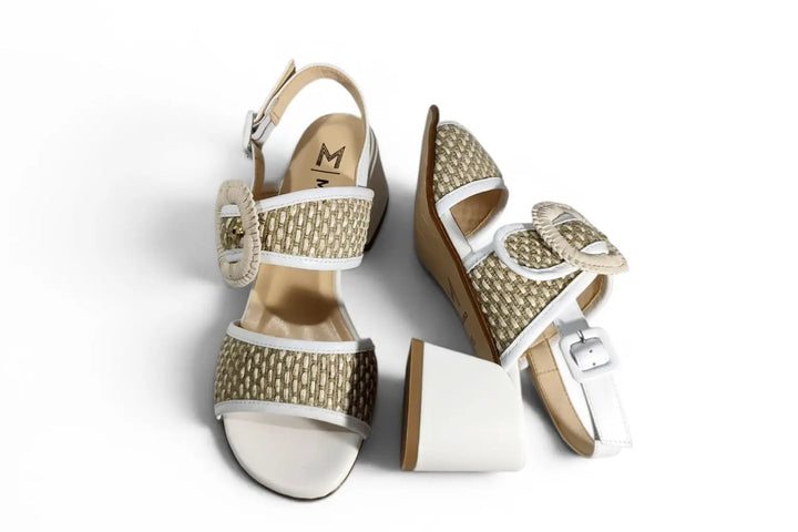 Sandalo Melluso crema - art. K35577 Melluso