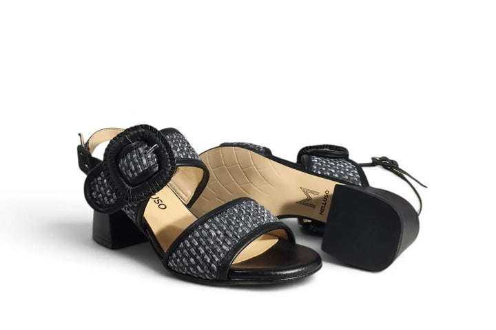 Sandalo Melluso nero - art. K35577 Melluso