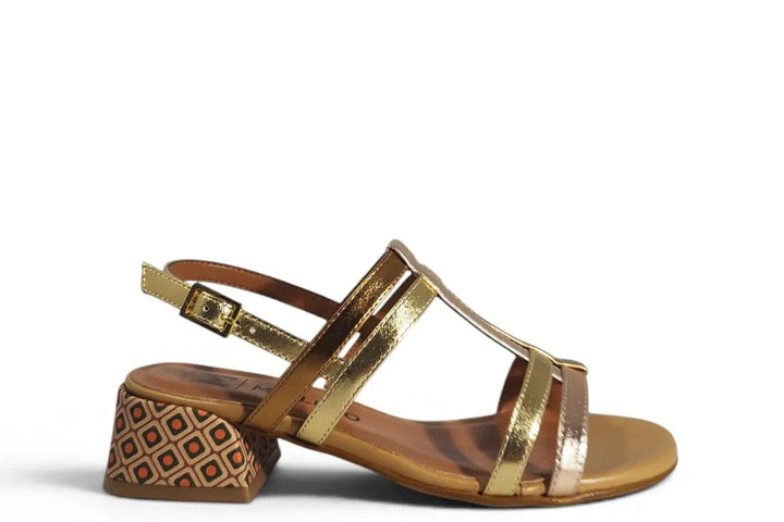 Sandalo Melluso oro - art. K35578 Melluso