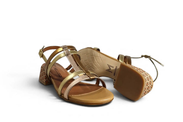 Sandalo Melluso oro - art. K35578 Melluso
