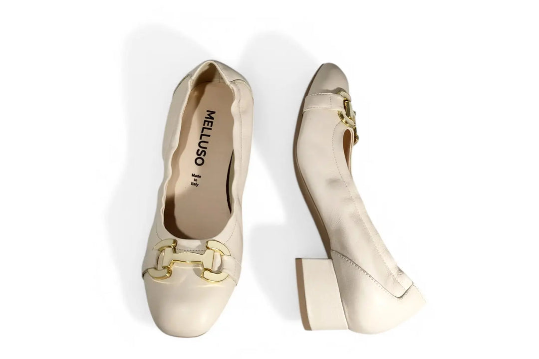 Decollete Melluso milk - art. N412 Melluso