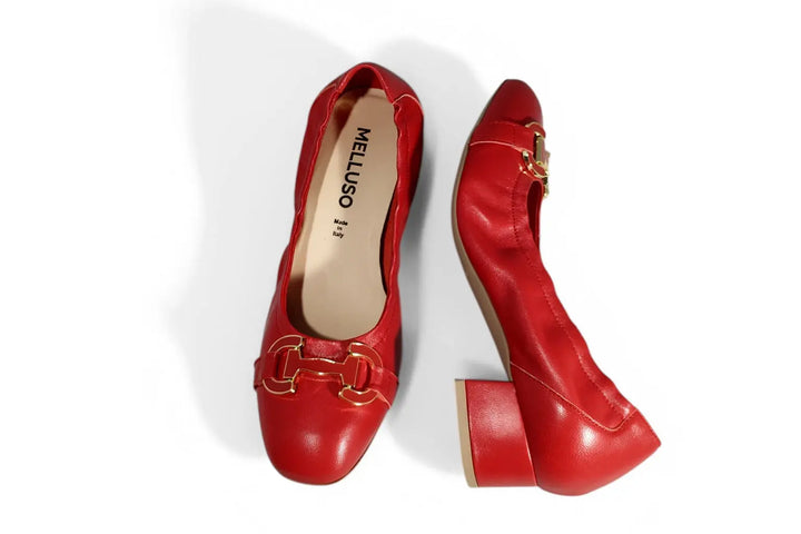 Decollete Melluso rosso - art. N412 Melluso