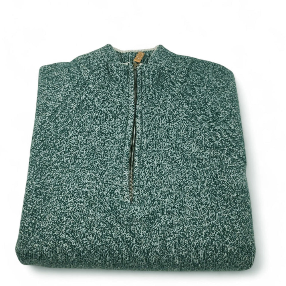 Rodrigo mezza zip verde - Dutto calzature