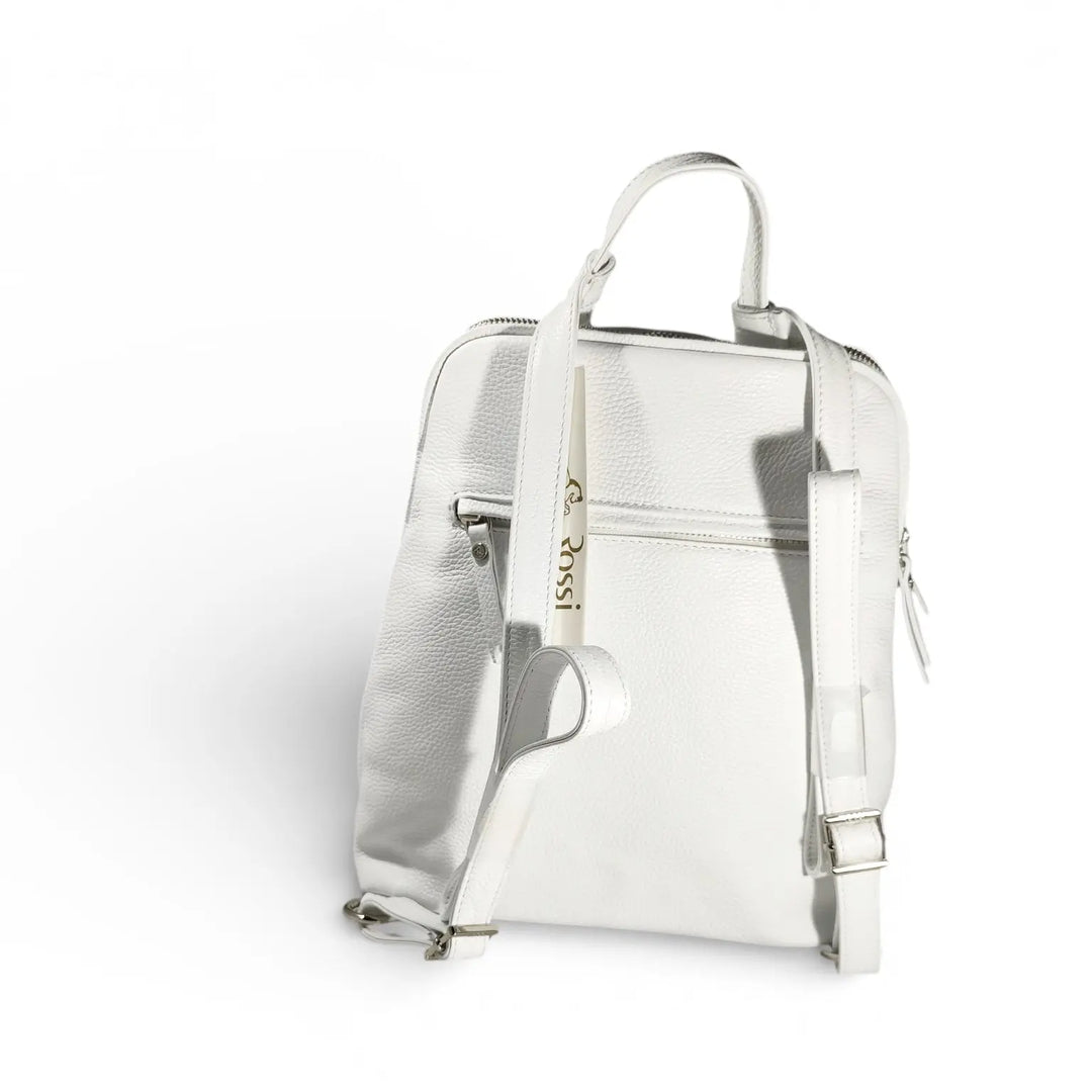 Borsa zaino Bruno Rossi bianco - art. ml355 Bruno Rossi