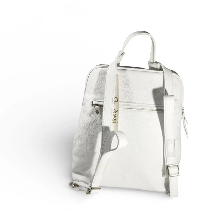 Borsa zaino Bruno Rossi bianco - art. ml355 Bruno Rossi