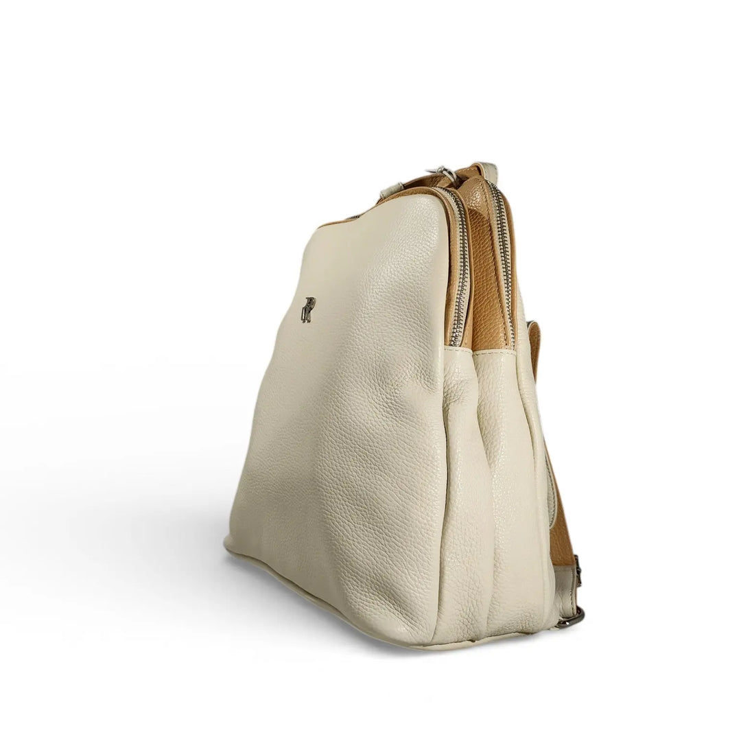 Borsa zaino Bruno Rossi latte - art. ml355 Bruno Rossi