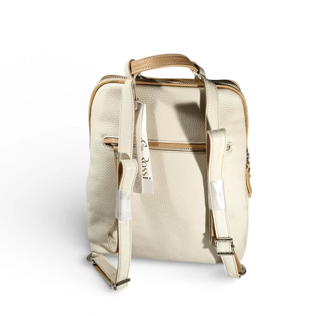 Borsa zaino Bruno Rossi latte - art. ml355 Bruno Rossi