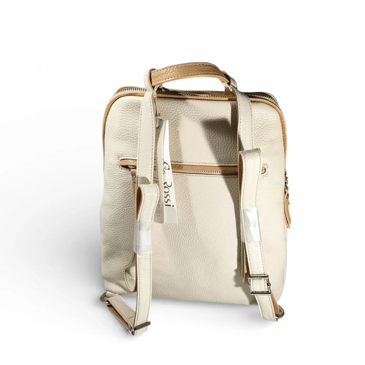 Borsa zaino Bruno Rossi latte - art. ml355 Bruno Rossi