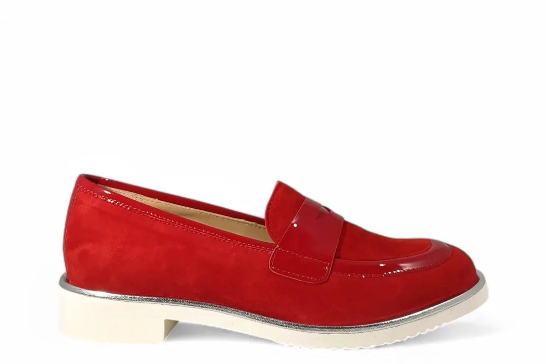 Mocassino Cinzia Valle rosso - art. 10438 Cinzia Valle