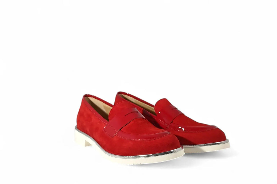 Mocassino Cinzia Valle rosso - art. 10438 Cinzia Valle