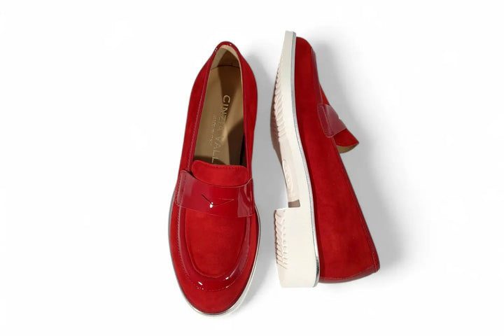 Mocassino Cinzia Valle rosso - art. 10438 Cinzia Valle