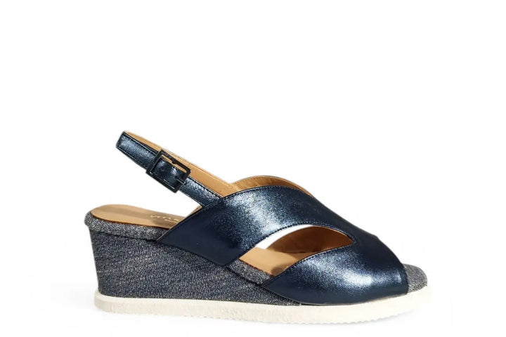 Sandalo Vitulli blu - art. 35741 Vitulli