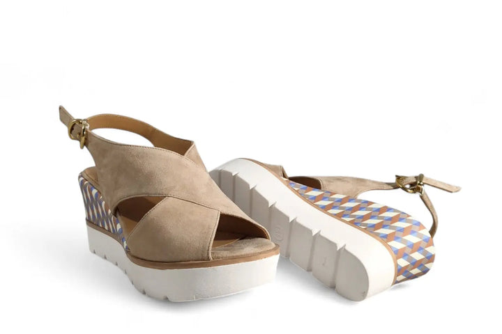 Sandalo Vitulli beige - art. 35761 Vitulli